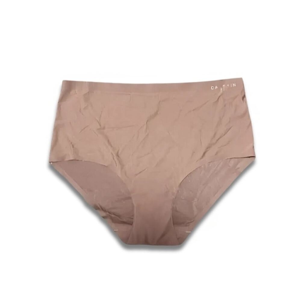 Danskin Hipster Panties Bonded Breathable Seamless Finish Flexible Brown S NWOT